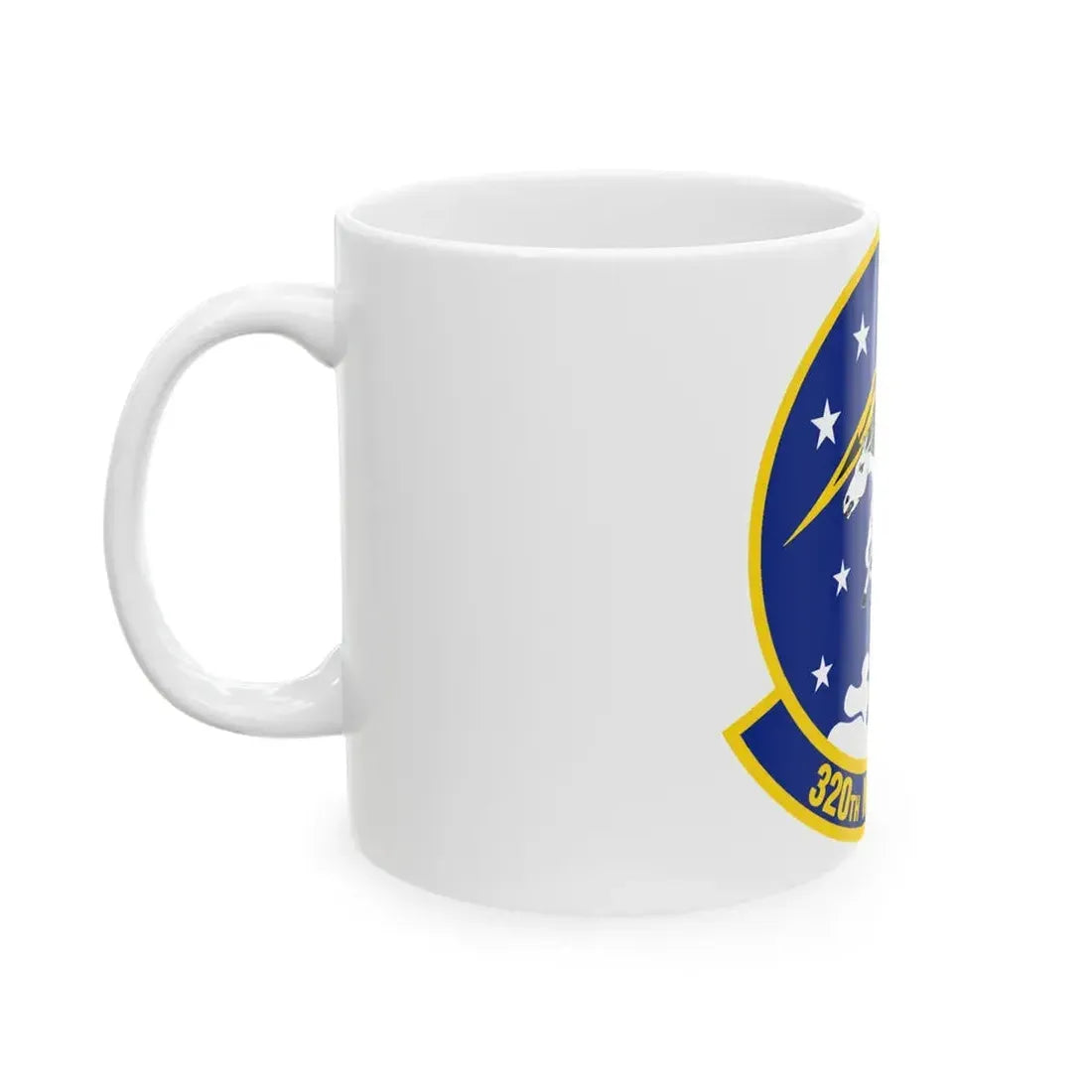 320 Missile Squadron AFGCS (U.S. Air Force) White Coffee Mug - Go Mug Yourself