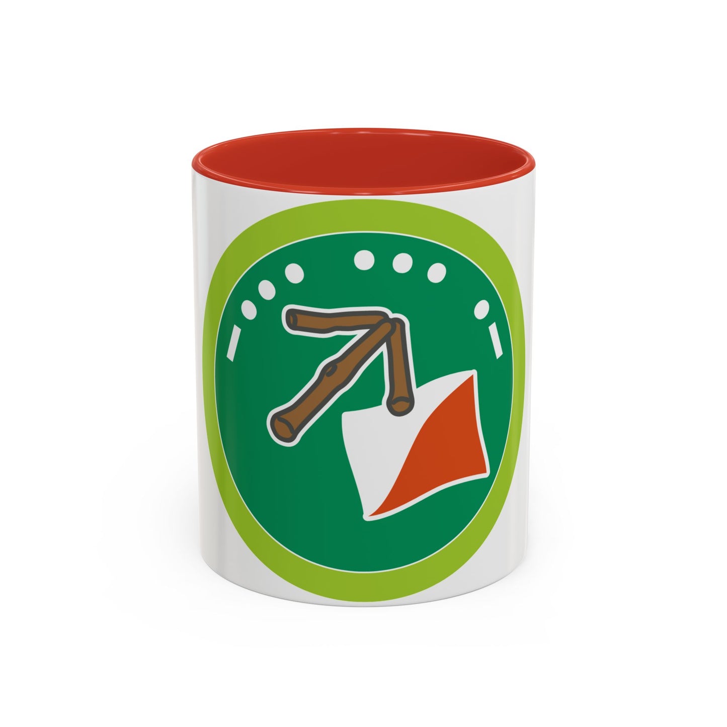 Sign Signal and Codes (Boy Scout Merit Badge) Accent Coffee Mug