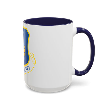 118th Wing ANG (U.S. Air Force) Accent Coffee Mug