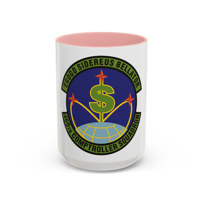 460th Comptroller Squadron (U.S. Air Force) Accent Coffee Mug