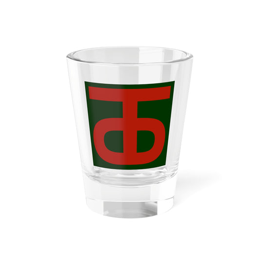 90th Infantry Division (U.S. Army) Shot Glass 1.5oz