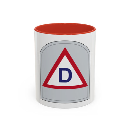 US 39th Infantry Division (U.S. Army) Accent Coffee Mug