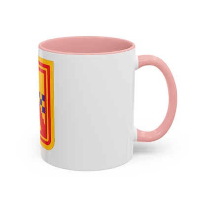 441st Antiaircraft Artillery Missile Battalion v2 (U.S. Army) Accent Coffee Mug