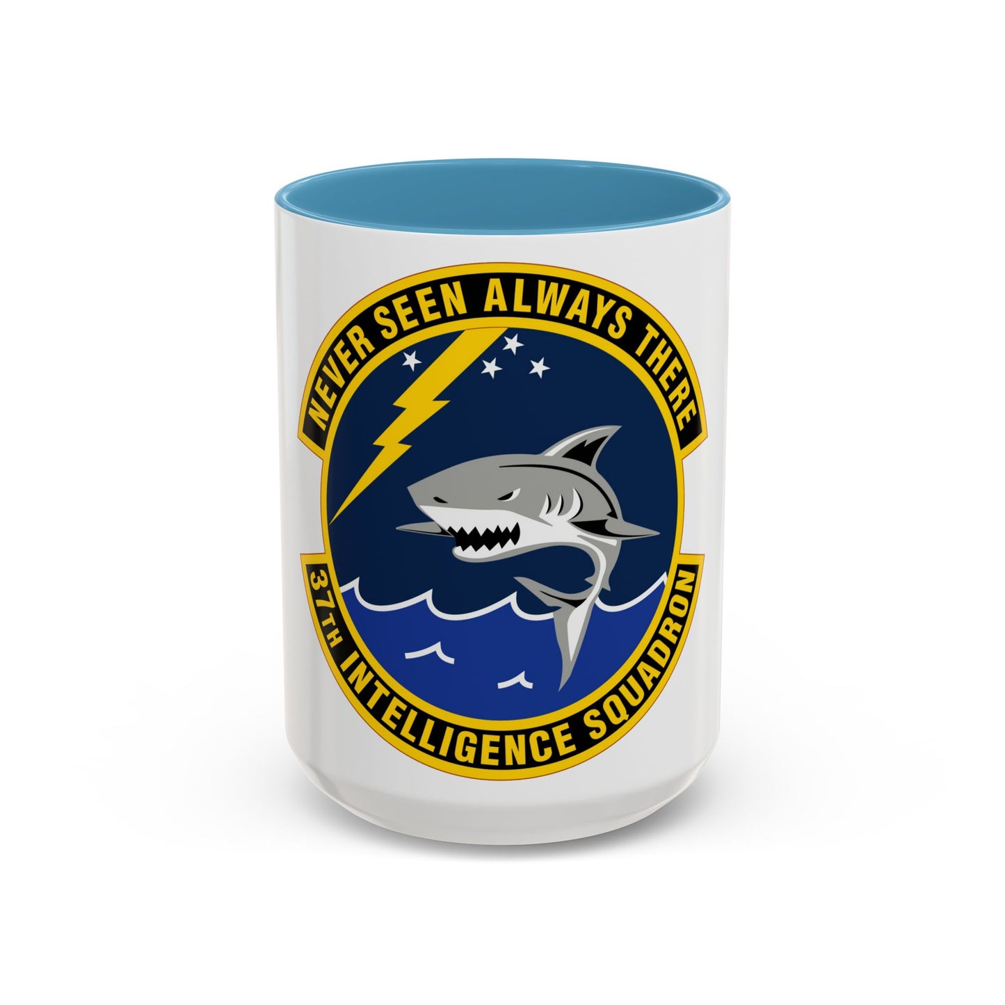 37 Intelligence Squadron ACC (U.S. Air Force) Accent Coffee Mug