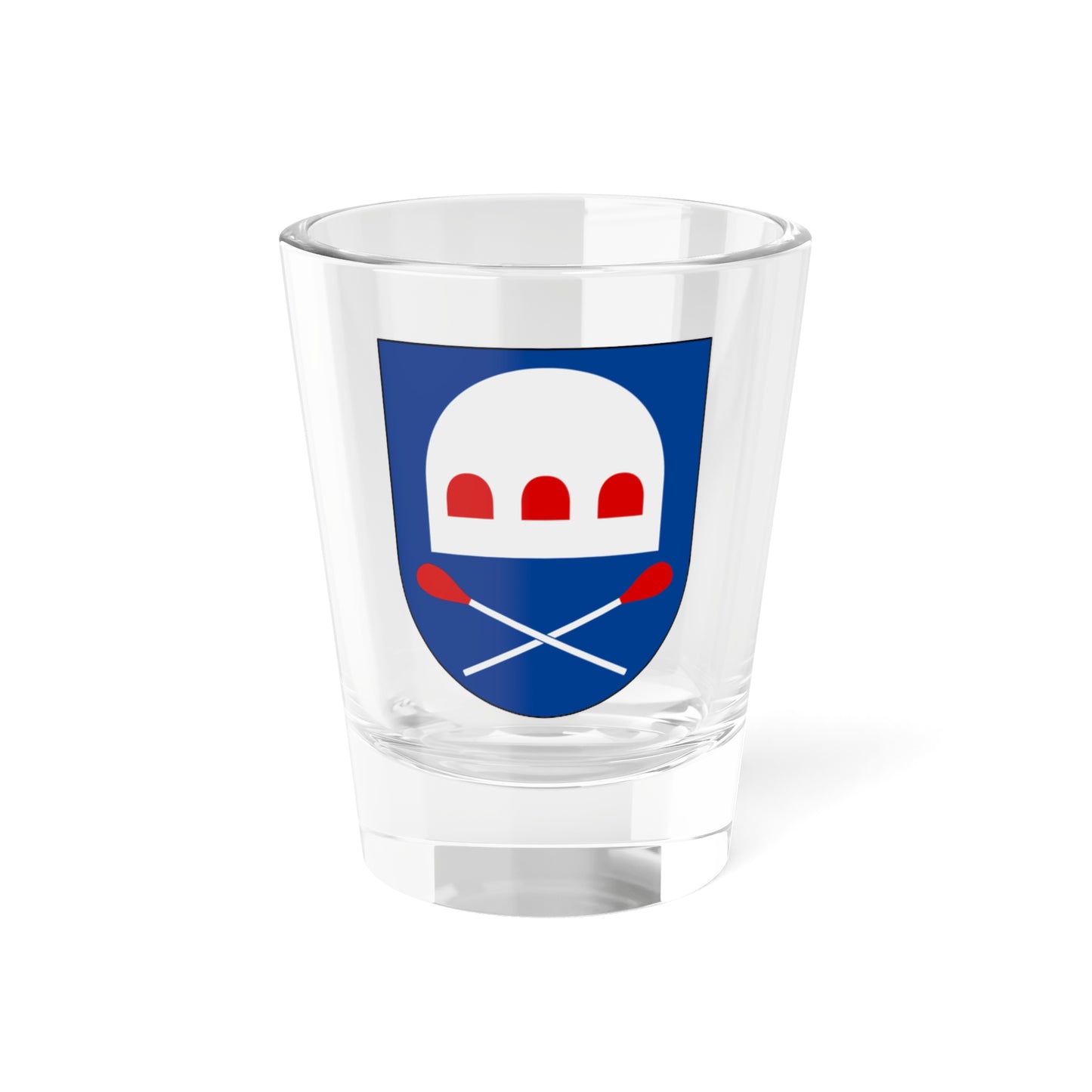 Hovmantorp vapen (Sweden) (Coat of Arms) Shot Glass 1.5oz