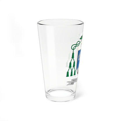 Escudo de Francisco de Sales Alencar Batista (Spain) (Coat of Arms) Pint Glass 16oz