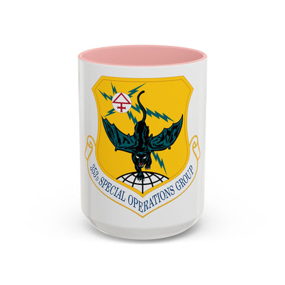 353d Special Operations Group (U.S. Air Force) Accent Coffee Mug