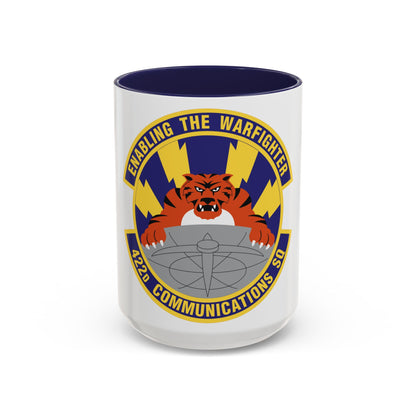 422d Communications Squadron (U.S. Air Force) Accent Coffee Mug