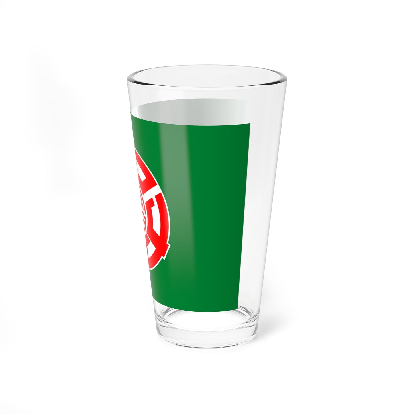 Flag of Kamifurano Hokkaido (Japan) Pint Glass 16oz