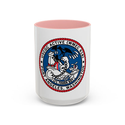 USCGC Active WMEC 618 Port Angeles WA (U.S. Coast Guard) Accent Coffee Mug