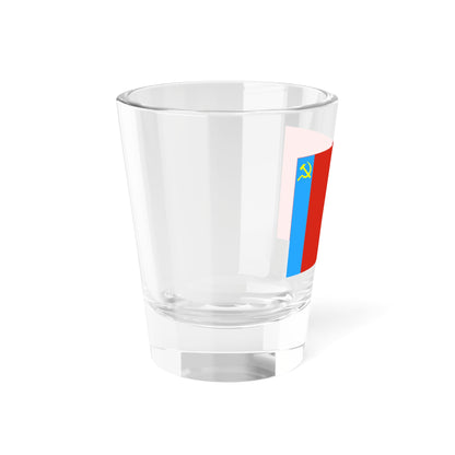 Flag of Vladimir Oblast Russia - Shot Glass 1.5oz