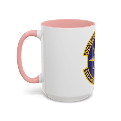 434th Maintenance Operations Flight (U.S. Air Force) Accent Coffee Mug