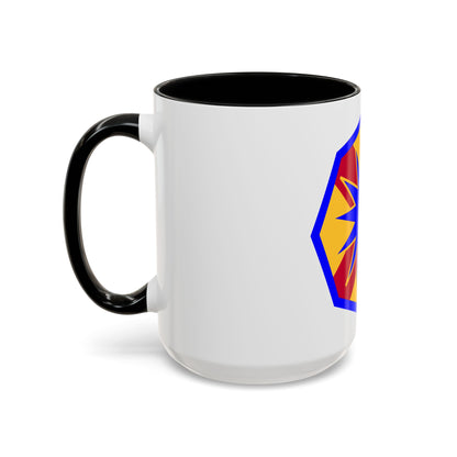 13th Sustainment Command Expeditionary (U.S. Army) Accent Coffee Mug