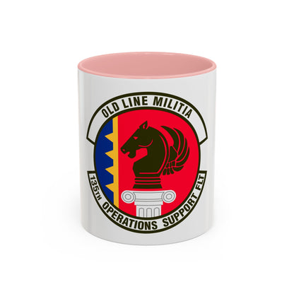 135th Operations Support Flight (U.S. Air Force) Accent Coffee Mug