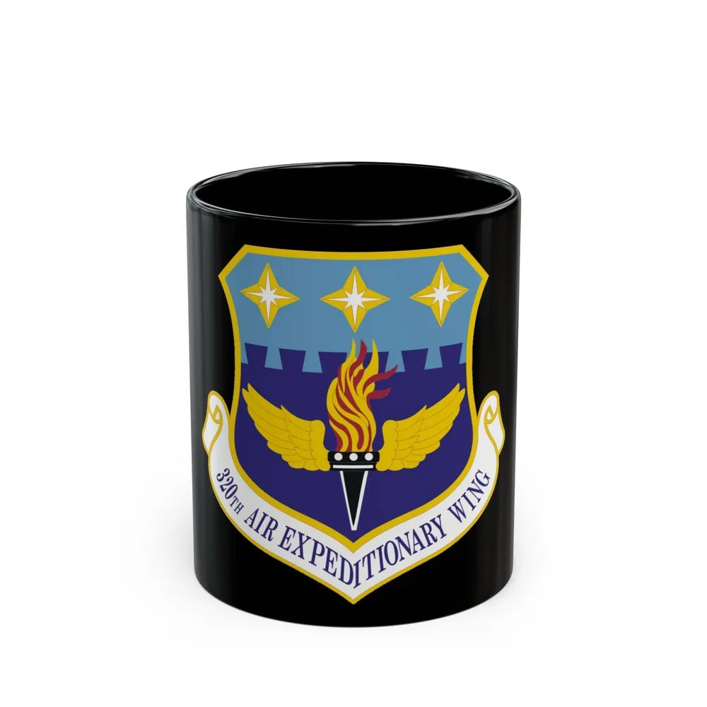 320th Air Expeditionary Wing (U.S. Air Force) Black Coffee Mug-11oz-Go Mug Yourself