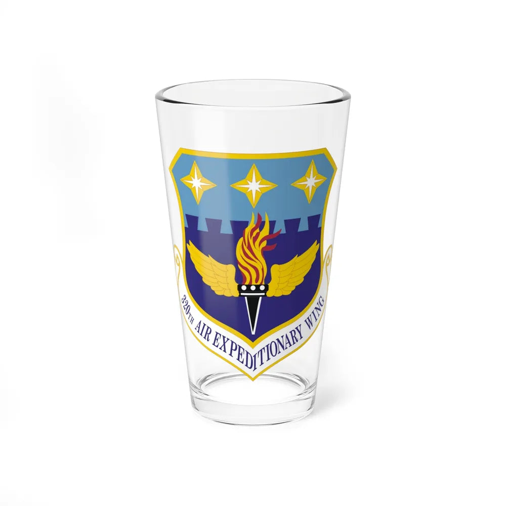 320th Air Expeditionary Wing (U.S. Air Force) Pint Glass 16oz-16oz-Go Mug Yourself