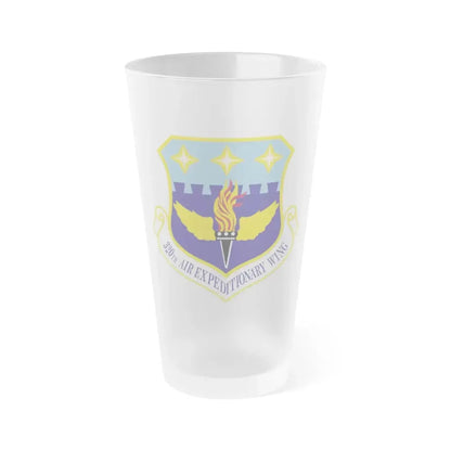 320th Air Expeditionary Wing (U.S. Air Force) Frosted Pint Glass 16oz Default Title - Go Mug Yourself