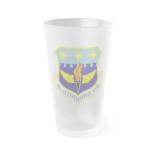 320th Air Expeditionary Wing (U.S. Air Force) Frosted Pint Glass 16oz Default Title - Go Mug Yourself