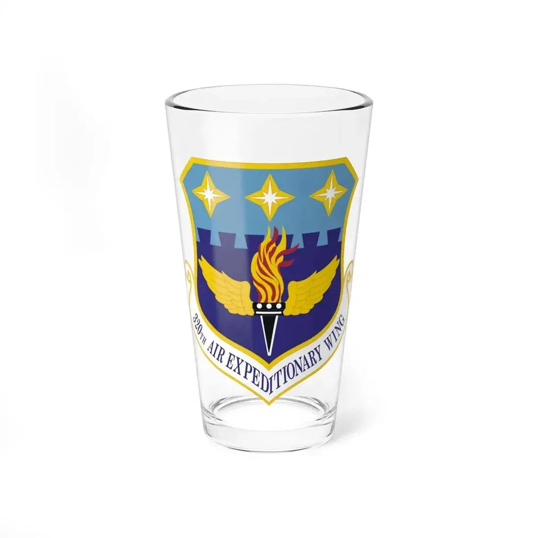 320th Air Expeditionary Wing (U.S. Air Force) Pint Glass 16oz 16oz - Go Mug Yourself