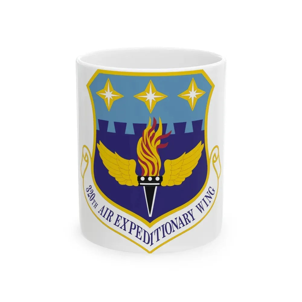 320th Air Expeditionary Wing (U.S. Air Force) White Coffee Mug 11oz - Go Mug Yourself
