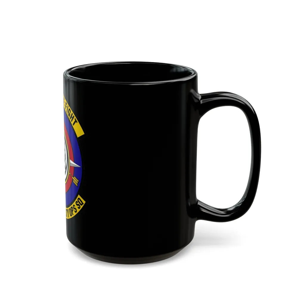 321 Air Mobility Operations Squadron (U.S. Air Force) Black Coffee Mug-Go Mug Yourself