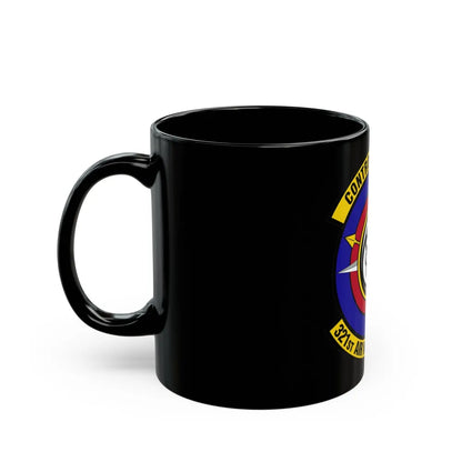 321 Air Mobility Operations Squadron (U.S. Air Force) Black Coffee Mug-Go Mug Yourself