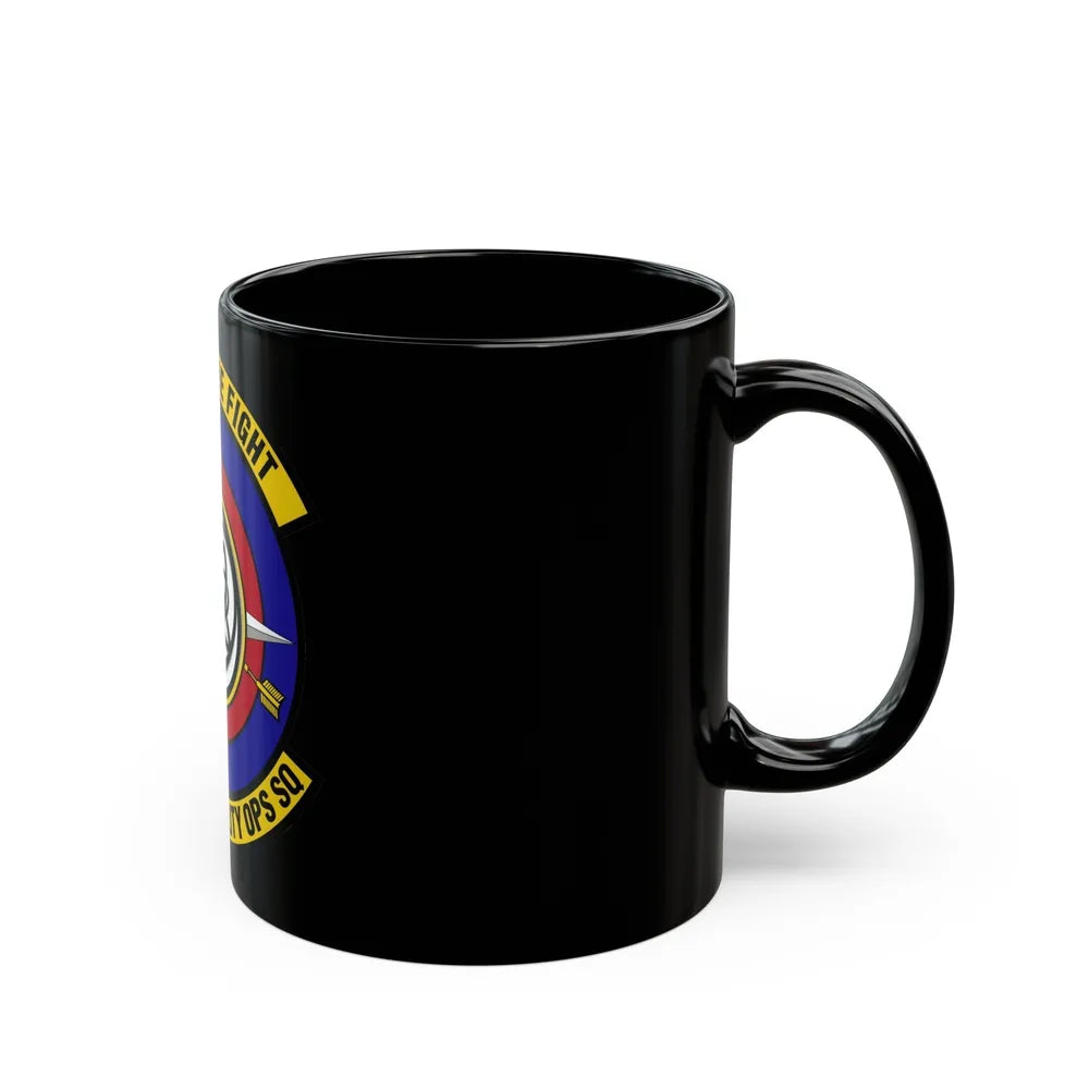 321 Air Mobility Operations Squadron (U.S. Air Force) Black Coffee Mug-Go Mug Yourself