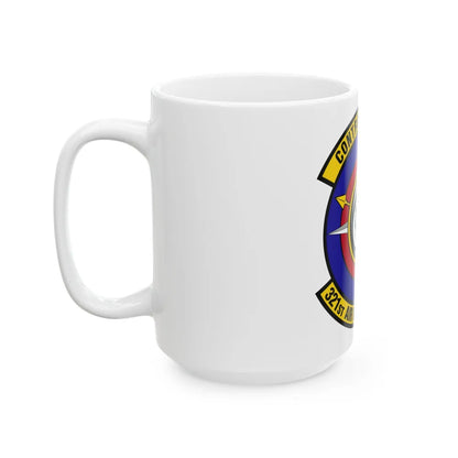 321 Air Mobility Operations Squadron (U.S. Air Force) White Coffee Mug-Go Mug Yourself