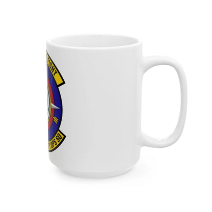 321 Air Mobility Operations Squadron (U.S. Air Force) White Coffee Mug-Go Mug Yourself