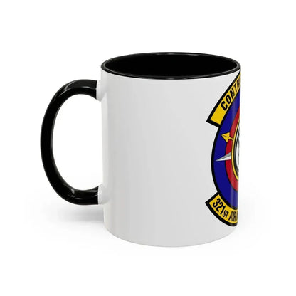 321 Air Mobility Operations Squadron (U.S. Air Force) Accent Coffee Mug - Go Mug Yourself