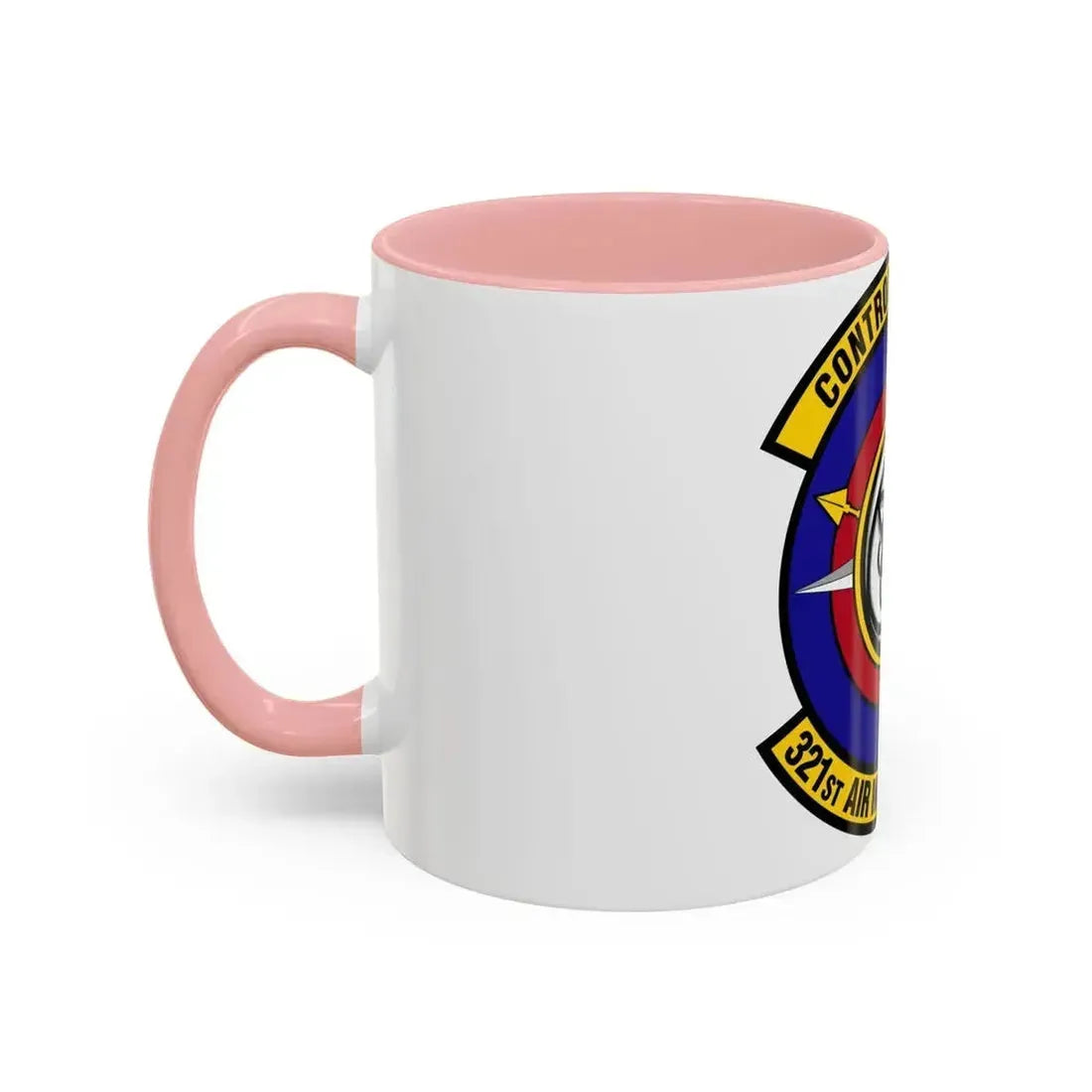 321 Air Mobility Operations Squadron (U.S. Air Force) Accent Coffee Mug - Go Mug Yourself