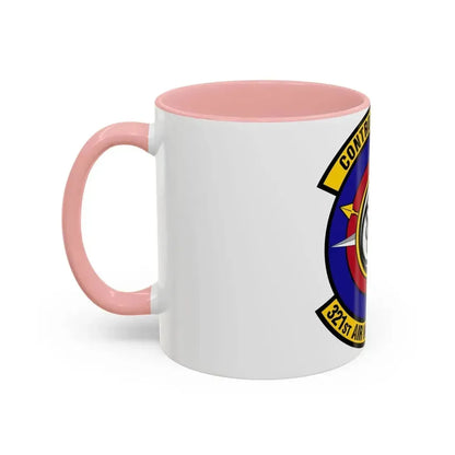 321 Air Mobility Operations Squadron (U.S. Air Force) Accent Coffee Mug - Go Mug Yourself