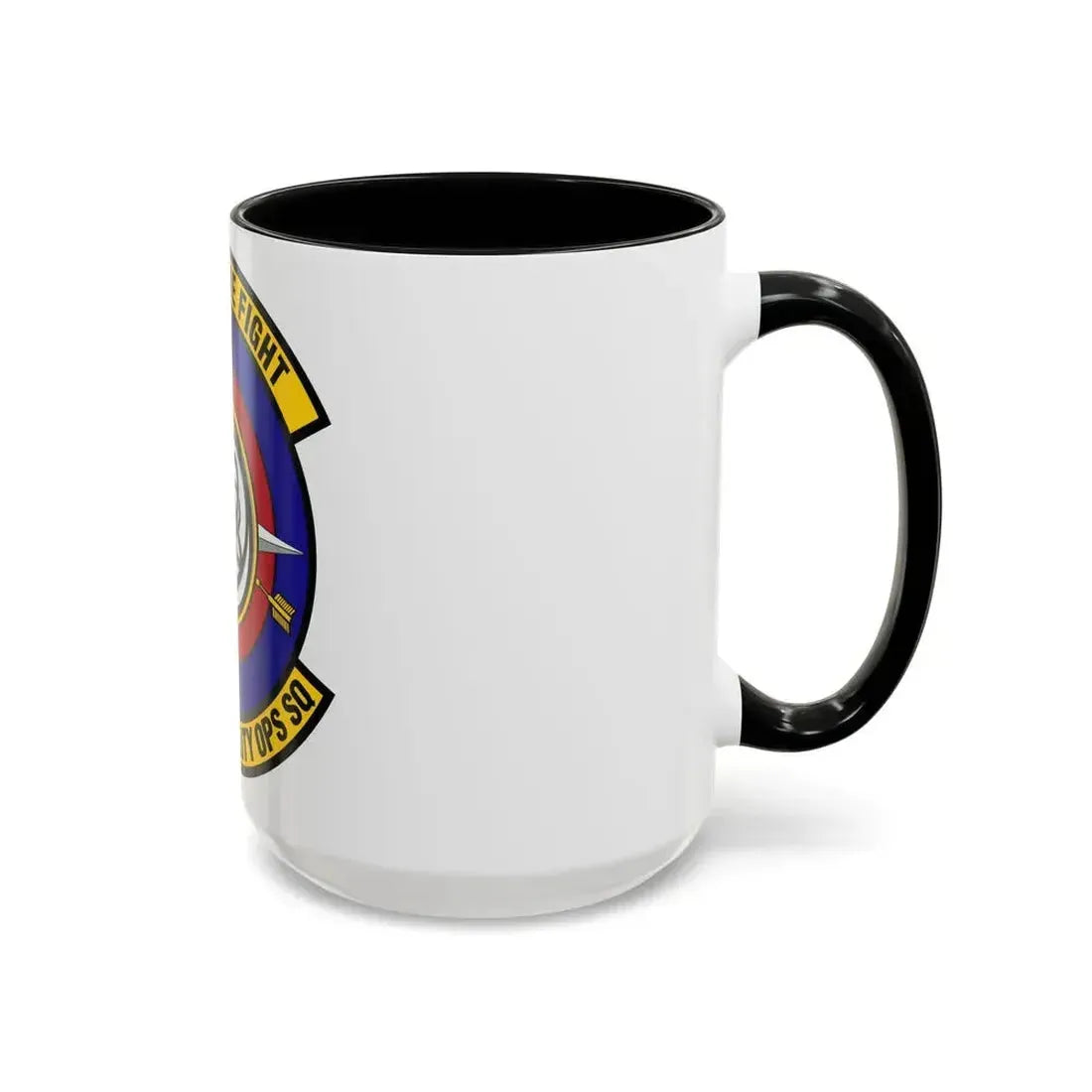 321 Air Mobility Operations Squadron (U.S. Air Force) Accent Coffee Mug - Go Mug Yourself