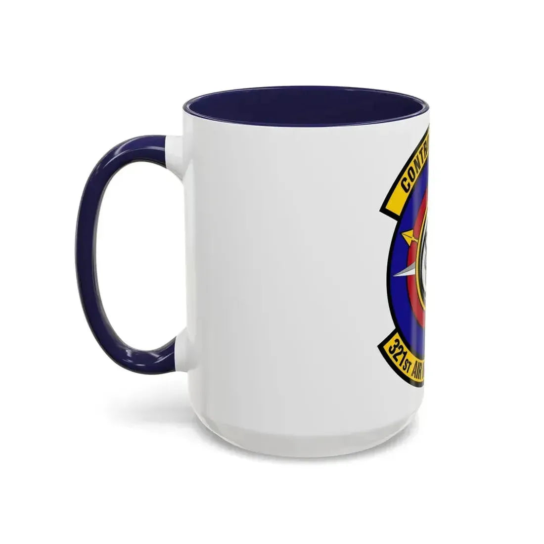321 Air Mobility Operations Squadron (U.S. Air Force) Accent Coffee Mug - Go Mug Yourself