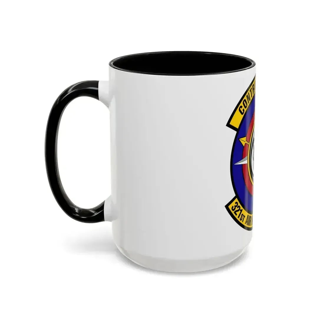 321 Air Mobility Operations Squadron (U.S. Air Force) Accent Coffee Mug - Go Mug Yourself