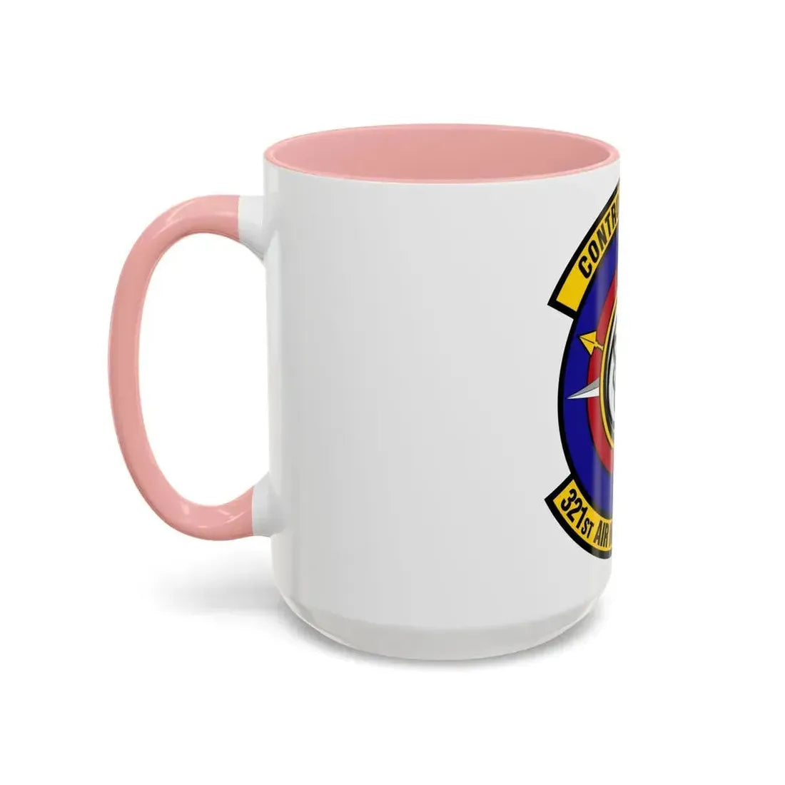 321 Air Mobility Operations Squadron (U.S. Air Force) Accent Coffee Mug - Go Mug Yourself