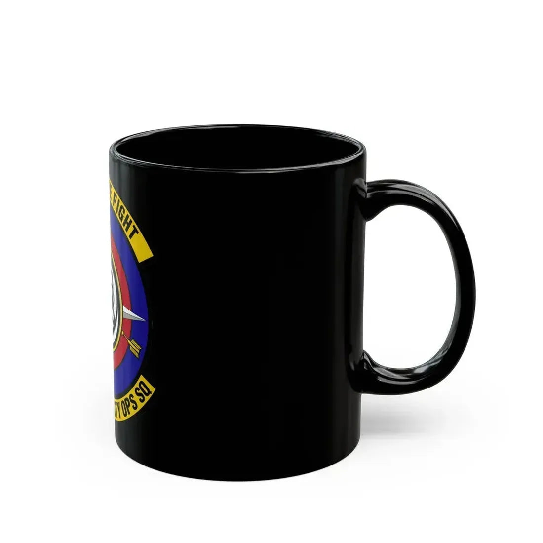 321 Air Mobility Operations Squadron (U.S. Air Force) Black Coffee Mug - Go Mug Yourself