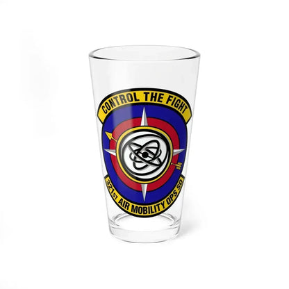 321 Air Mobility Operations Squadron (U.S. Air Force) Pint Glass 16oz 16oz - Go Mug Yourself