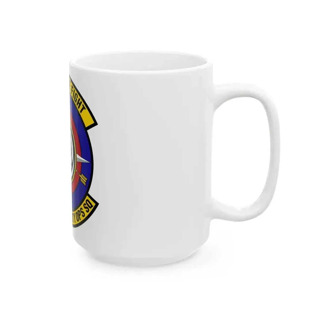 321 Air Mobility Operations Squadron (U.S. Air Force) White Coffee Mug - Go Mug Yourself