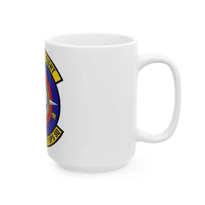321 Air Mobility Operations Squadron (U.S. Air Force) White Coffee Mug - Go Mug Yourself