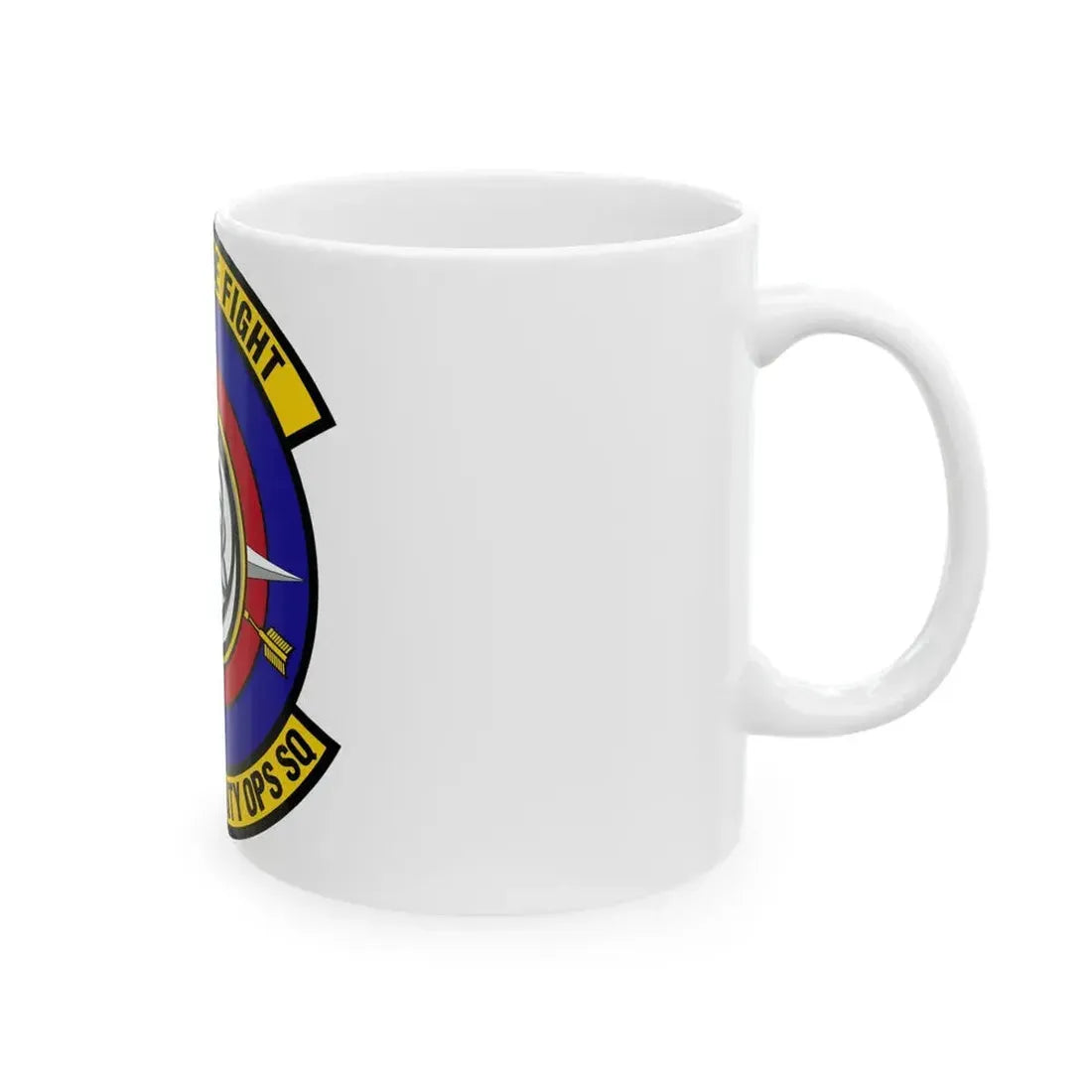 321 Air Mobility Operations Squadron (U.S. Air Force) White Coffee Mug - Go Mug Yourself