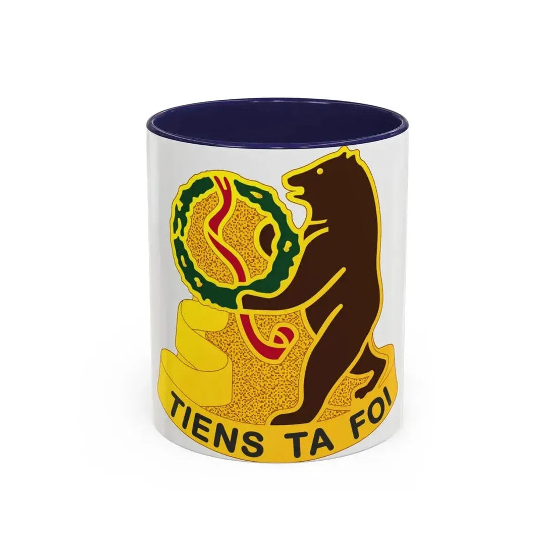 321 Cavalry Regiment (U.S. Army) Accent Coffee Mug 11oz Navy - Go Mug Yourself