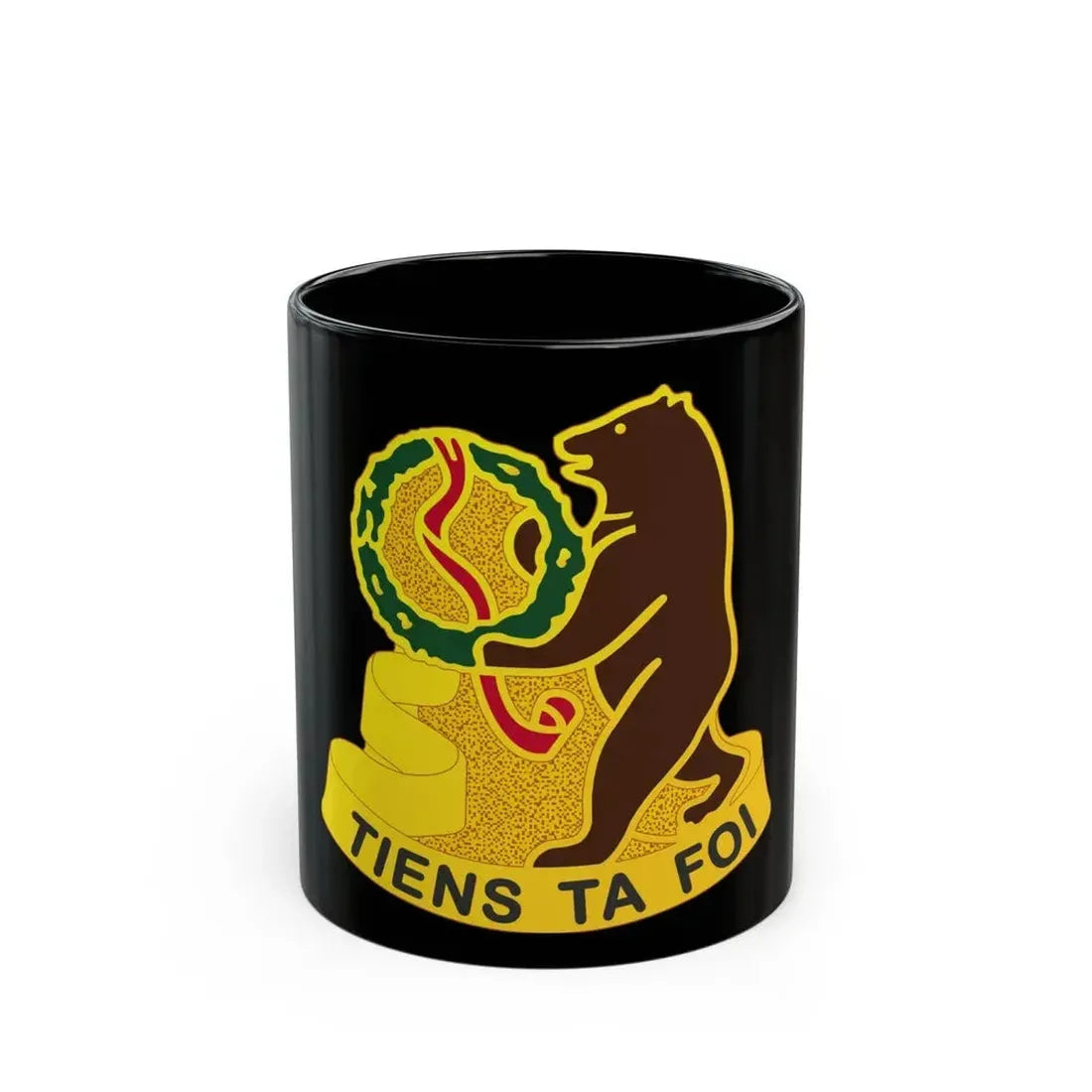 321 Cavalry Regiment (U.S. Army) Black Coffee Mug - Go Mug Yourself