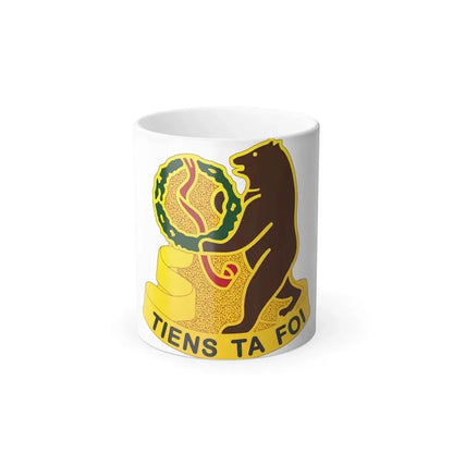 321 Cavalry Regiment (U.S. Army) Color Changing Coffee Mug 11oz - Go Mug Yourself