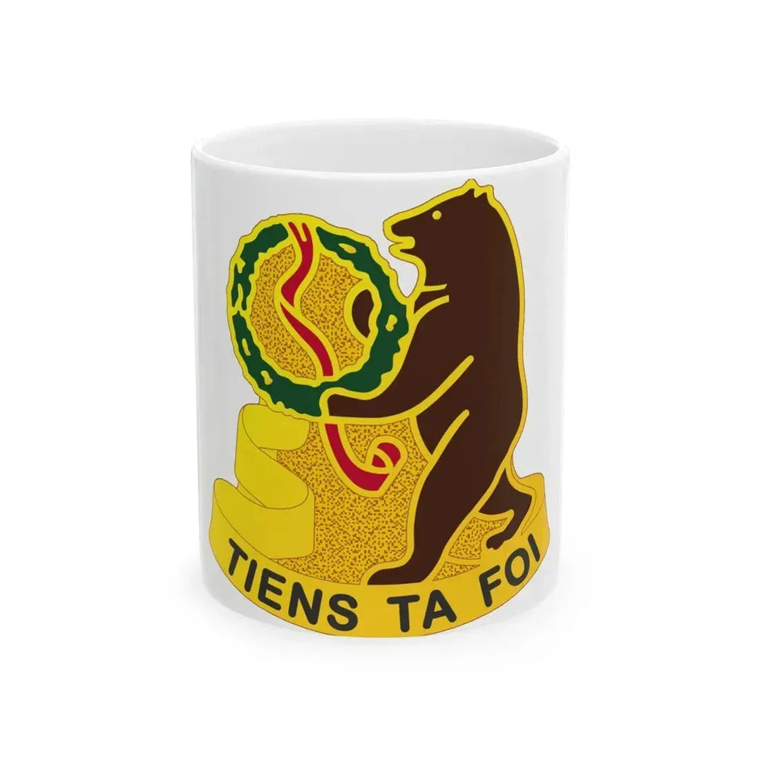 321 Cavalry Regiment (U.S. Army) White Coffee Mug 11oz - Go Mug Yourself