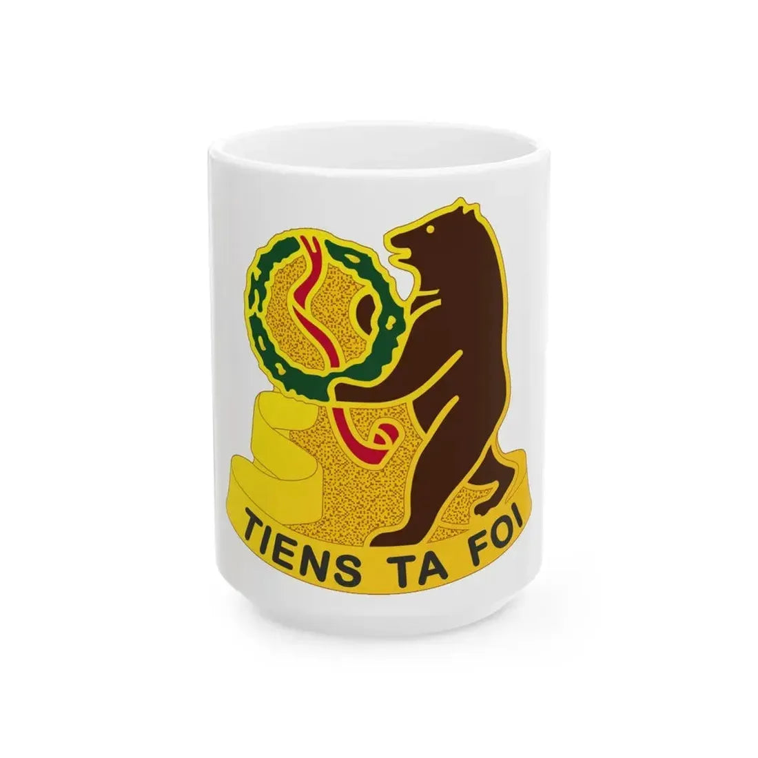 321 Cavalry Regiment (U.S. Army) White Coffee Mug 15oz - Go Mug Yourself