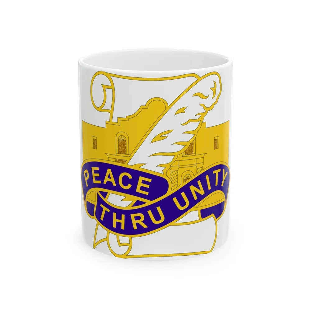 321 Civil Affairs Brigade 2 (U.S. Army) White Coffee Mug-11oz-Go Mug Yourself