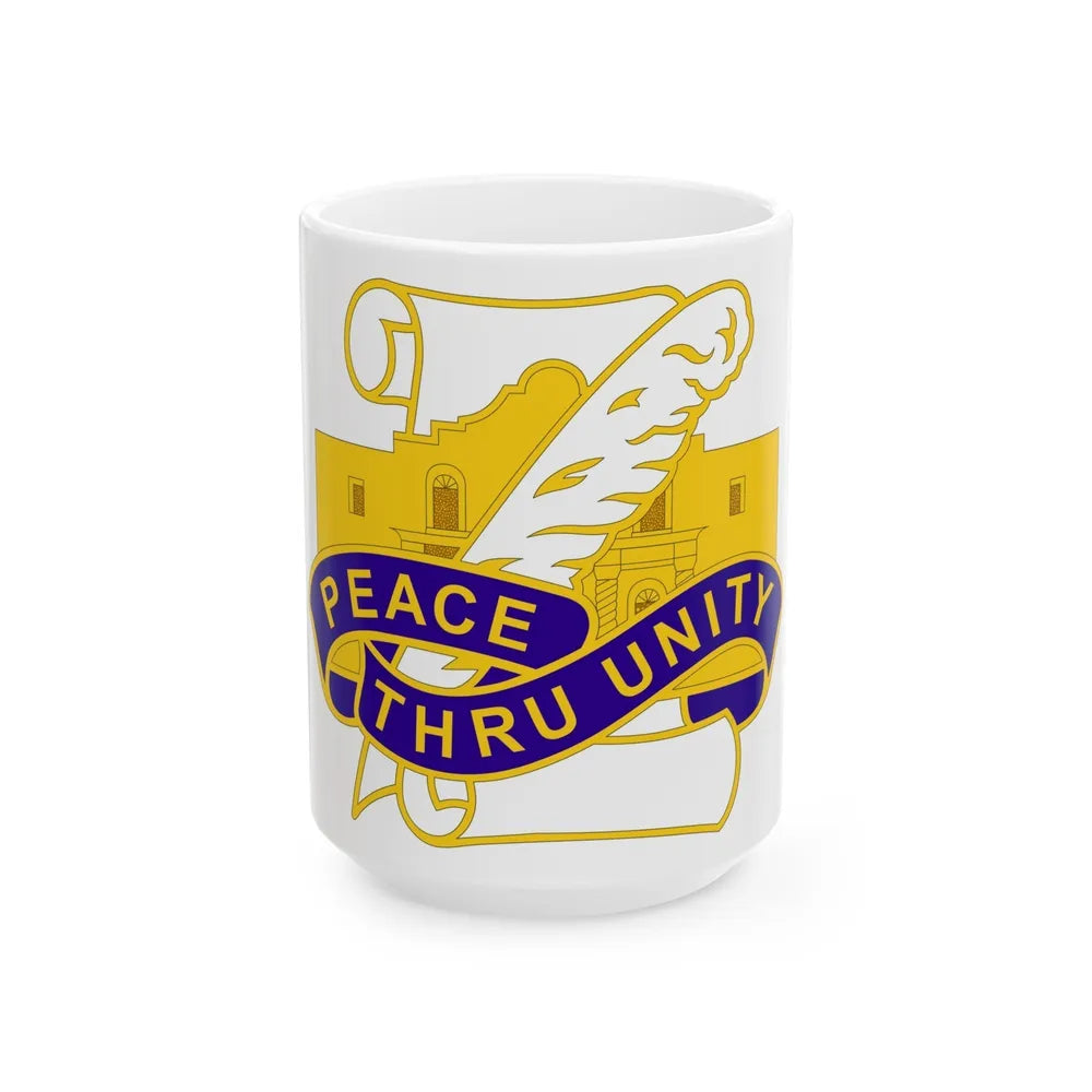 321 Civil Affairs Brigade 2 (U.S. Army) White Coffee Mug-15oz-Go Mug Yourself