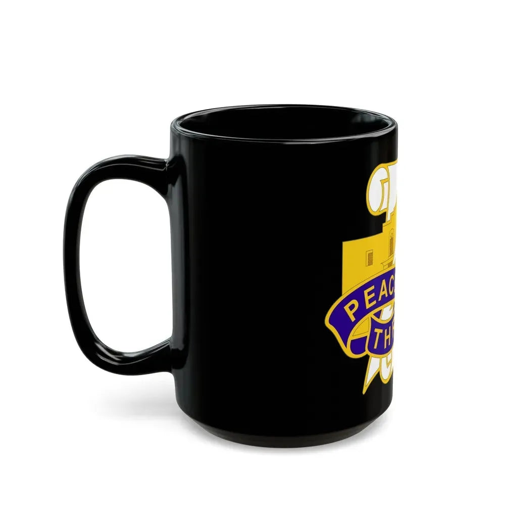 321 Civil Affairs Brigade 2 (U.S. Army) Black Coffee Mug - Go Mug Yourself