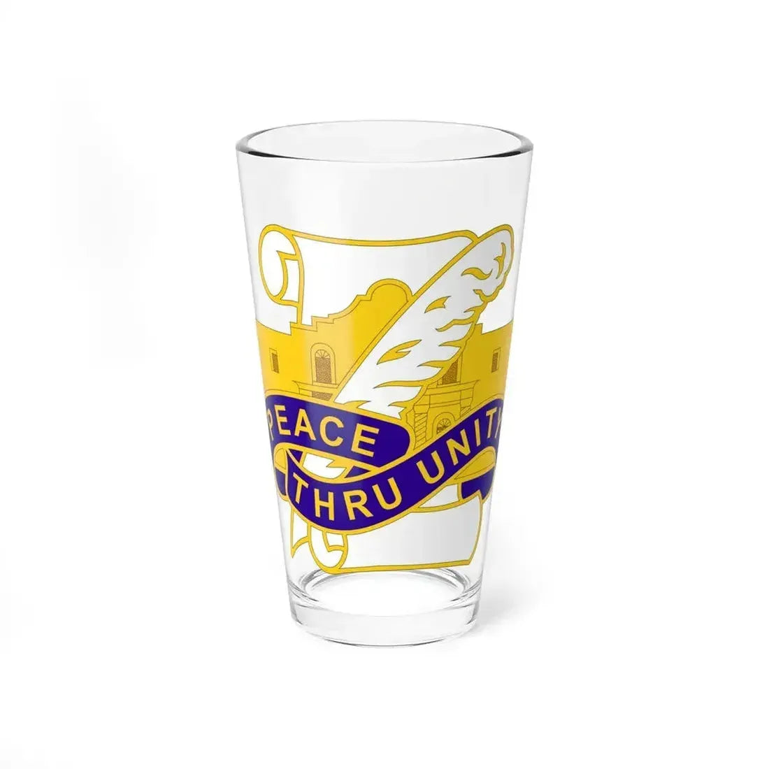 321 Civil Affairs Brigade 2 (U.S. Army) Pint Glass 16oz 16oz - Go Mug Yourself